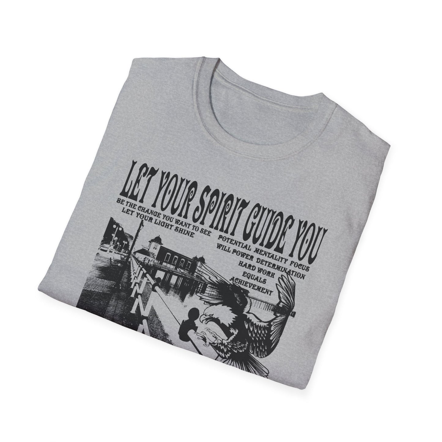 Let Your Spirit Guide You Unisex Softstyle T-Shirt