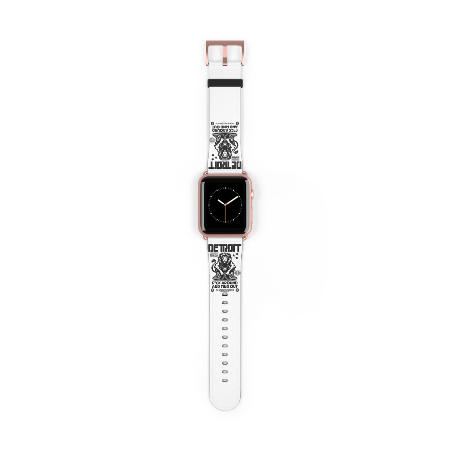 F*ck Around and Find Out Watch Band - Custom Sports Band, Gift for Him, Stylish Accessory, Fitness Tracker Band, Unique Watch Strap