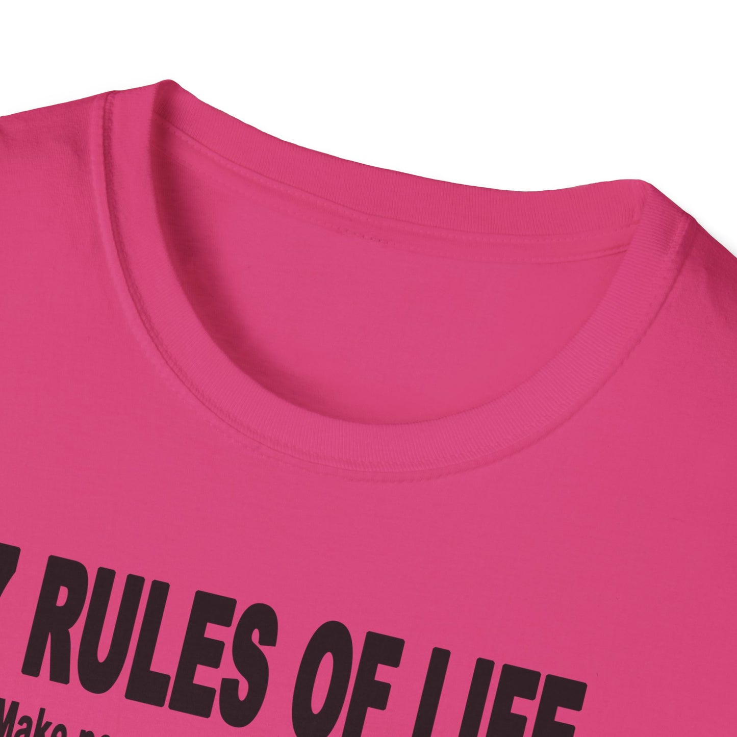 7 Rules of Life Unisex Softstyle T-Shirt