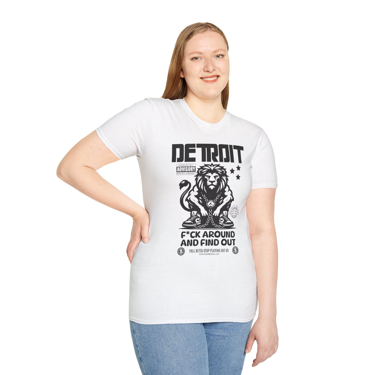 F*ck Around and Find Out Unisex Softstyle T-Shirt
