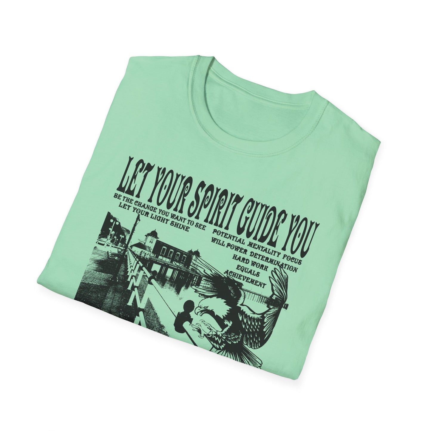 Let Your Spirit Guide You Unisex Softstyle T-Shirt