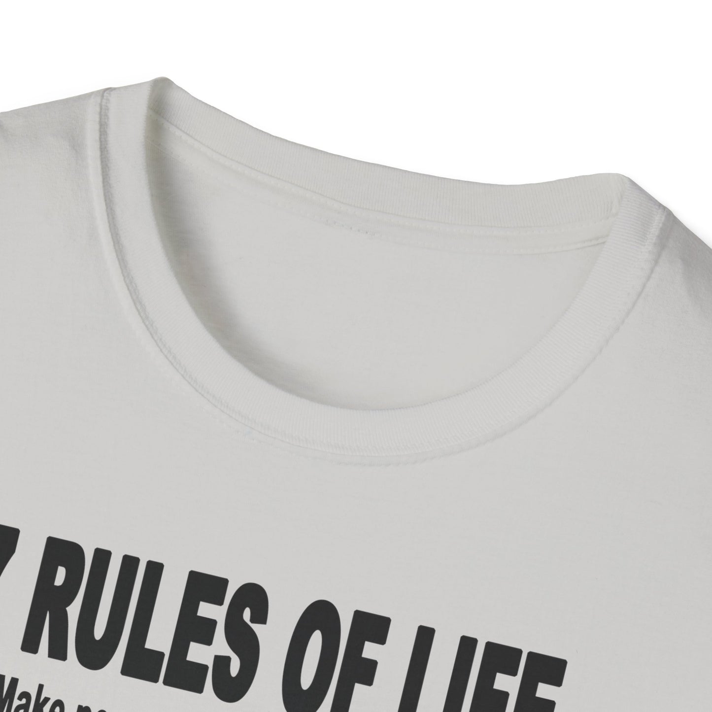 7 Rules of Life Unisex Softstyle T-Shirt