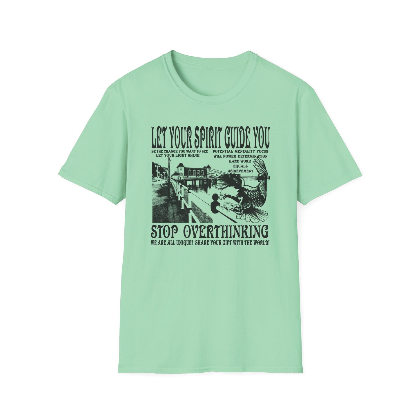 Let Your Spirit Guide You Unisex Softstyle T-Shirt