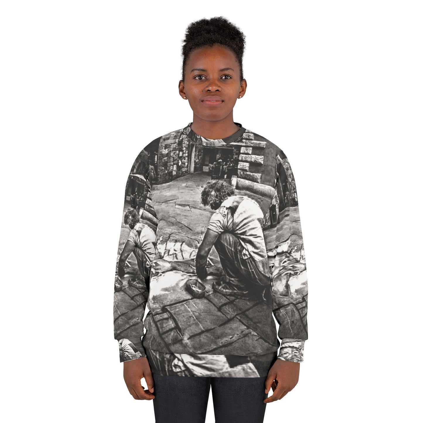 Do it Now Silver Crewneck Sweatshirt