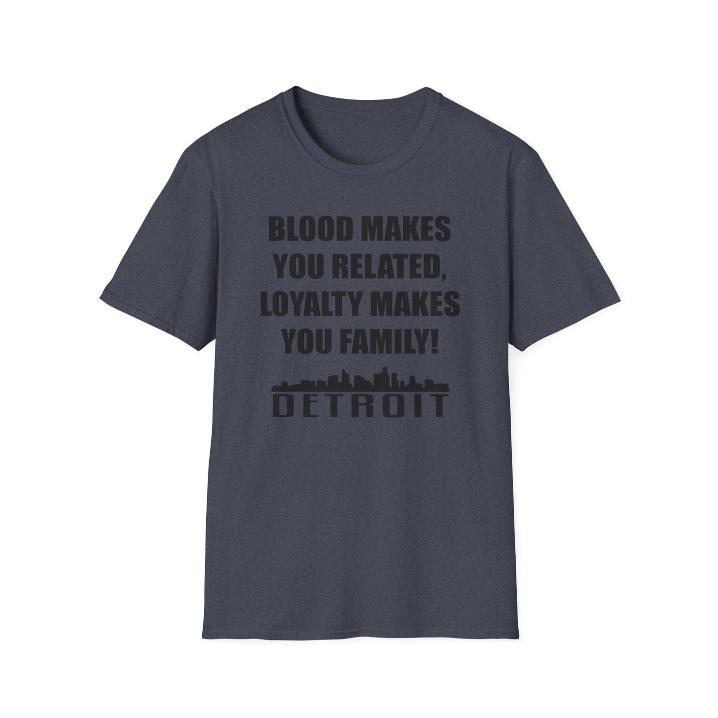 Blood Makes You Related T-Shirt - Unisex Softstyle Tee