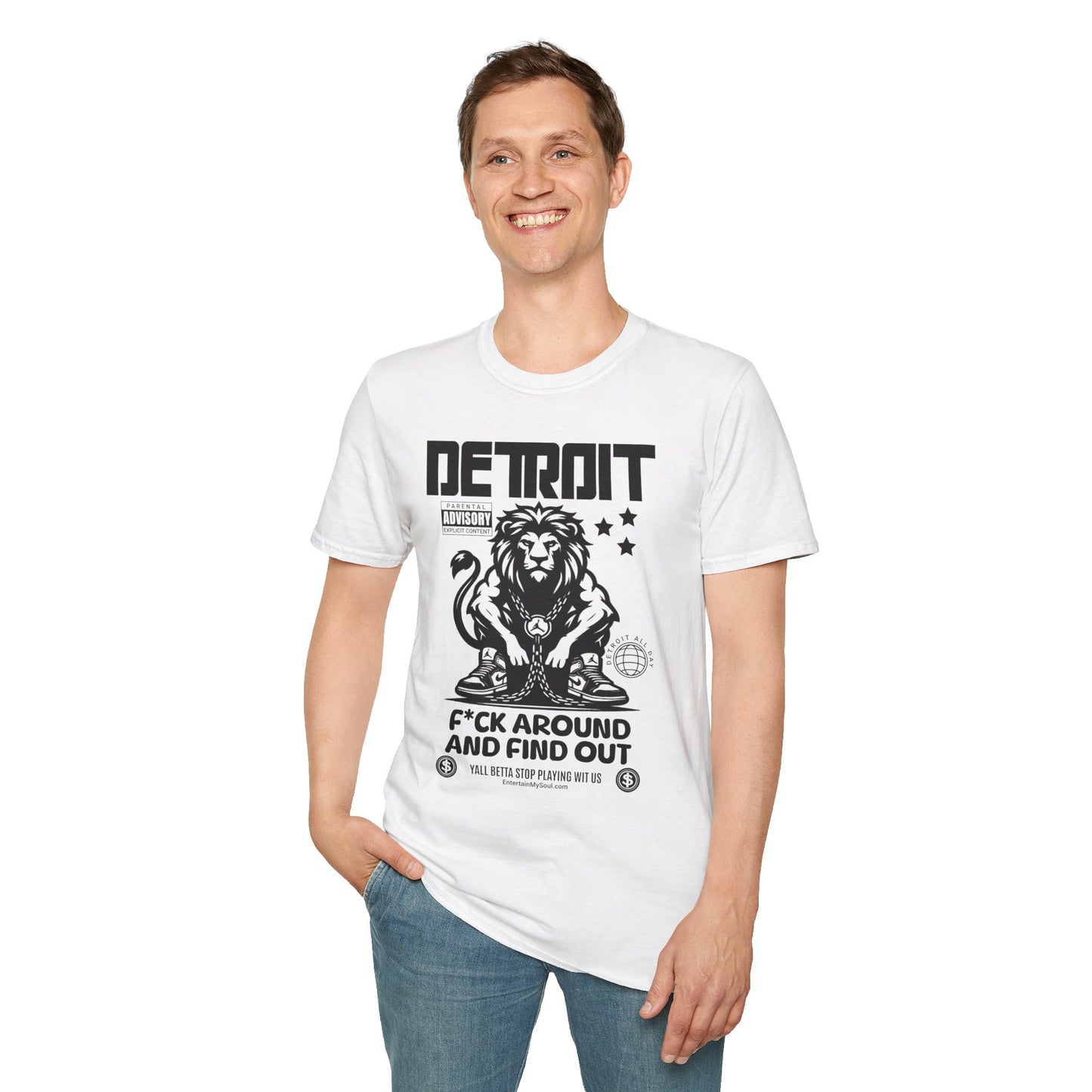 F*ck Around and Find Out Unisex Softstyle T-Shirt
