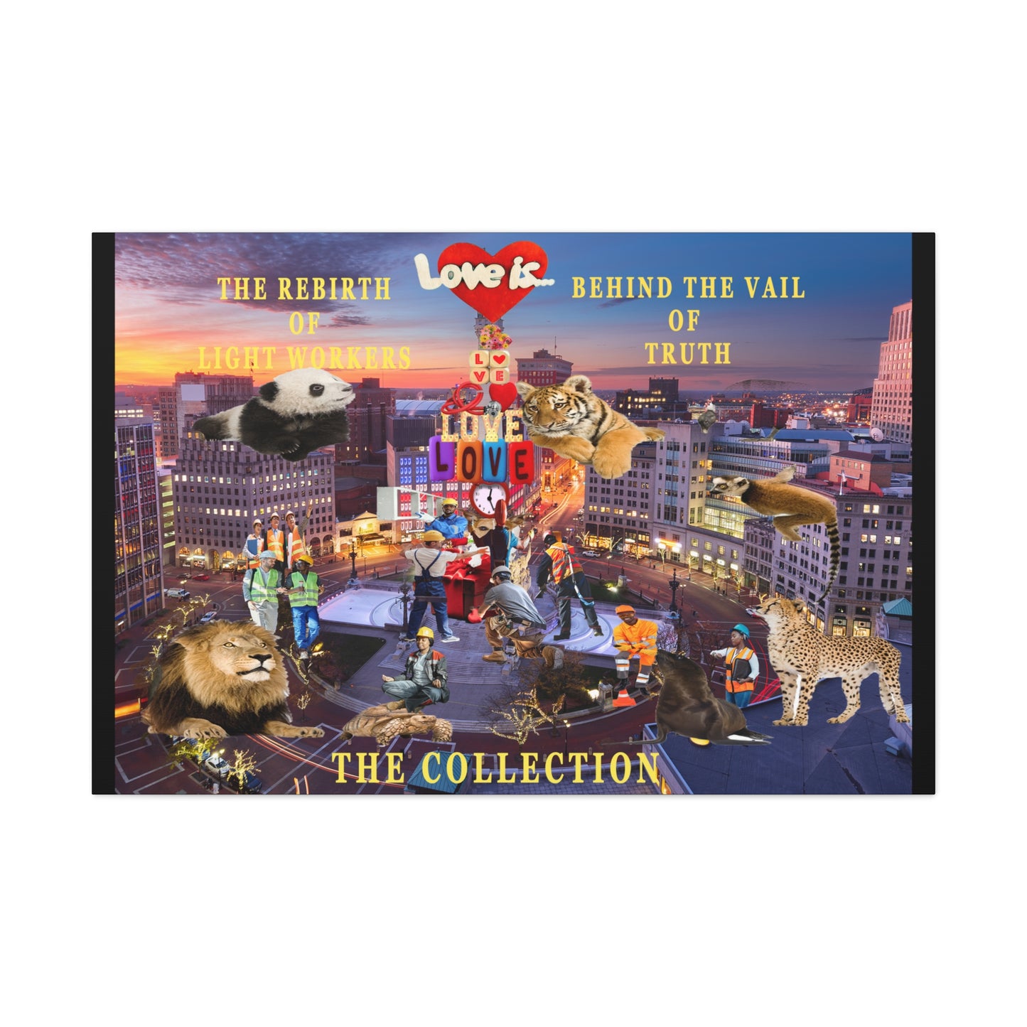 Light Workers Canvas Gallery Wraps