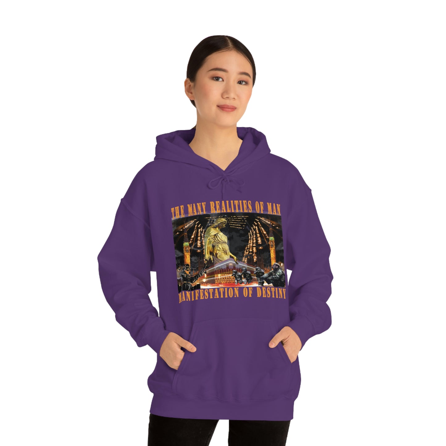 Unisex Heavy Blend™ Manifestation of Destiny Hooded Sweatshirt