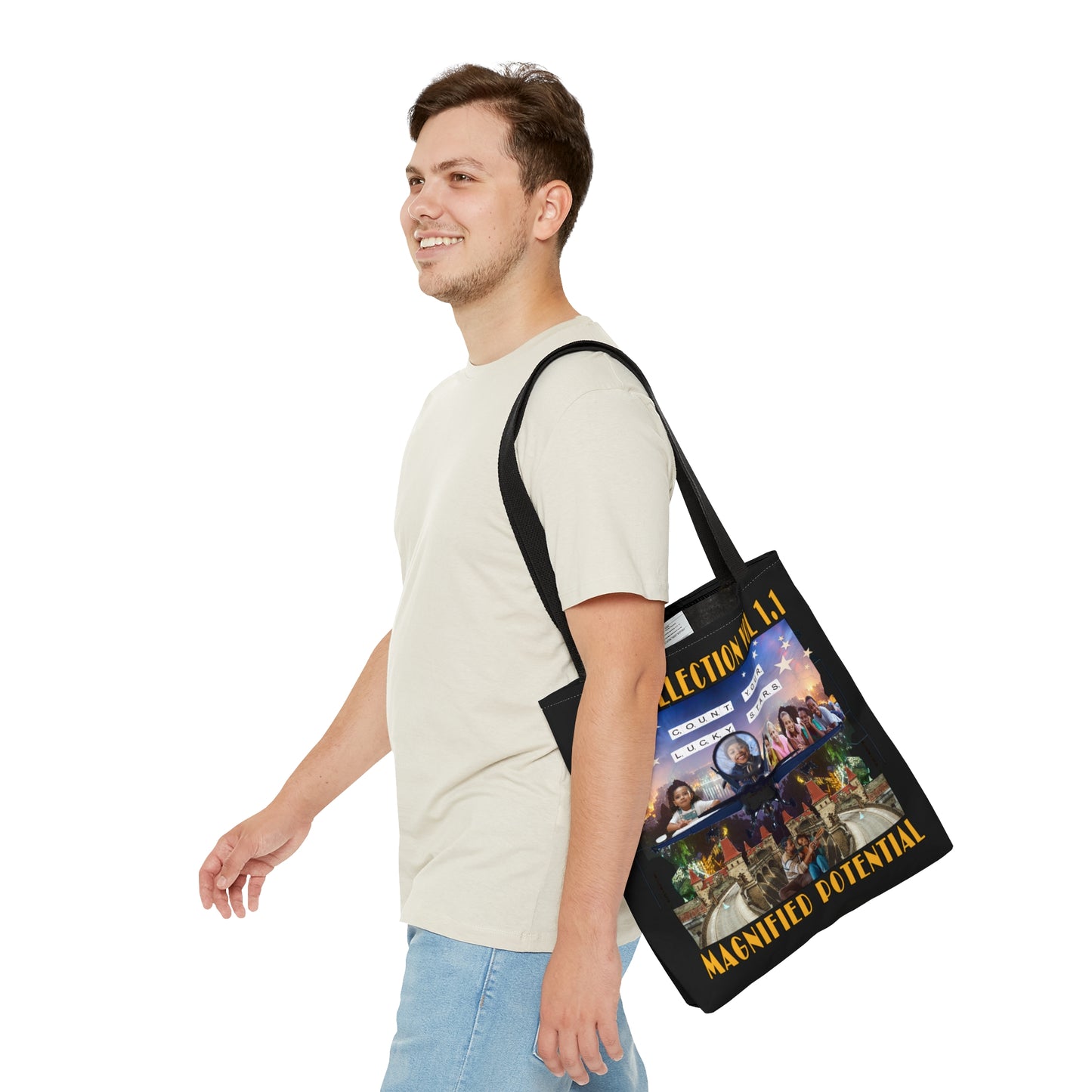 Magnified Potential Tote Bag (AOP)