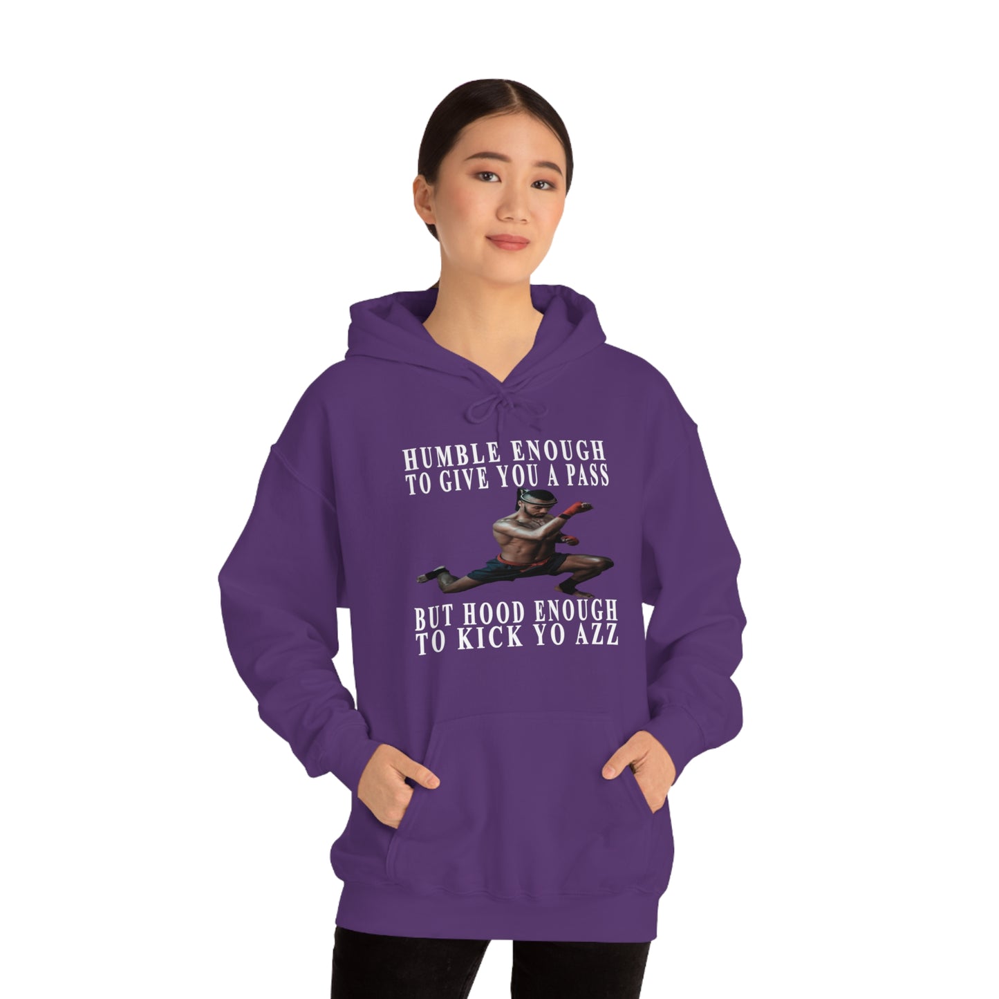 Humble Enough To Give Your A Pass Unisex Heavy Blend™ Hooded Sweatshirt