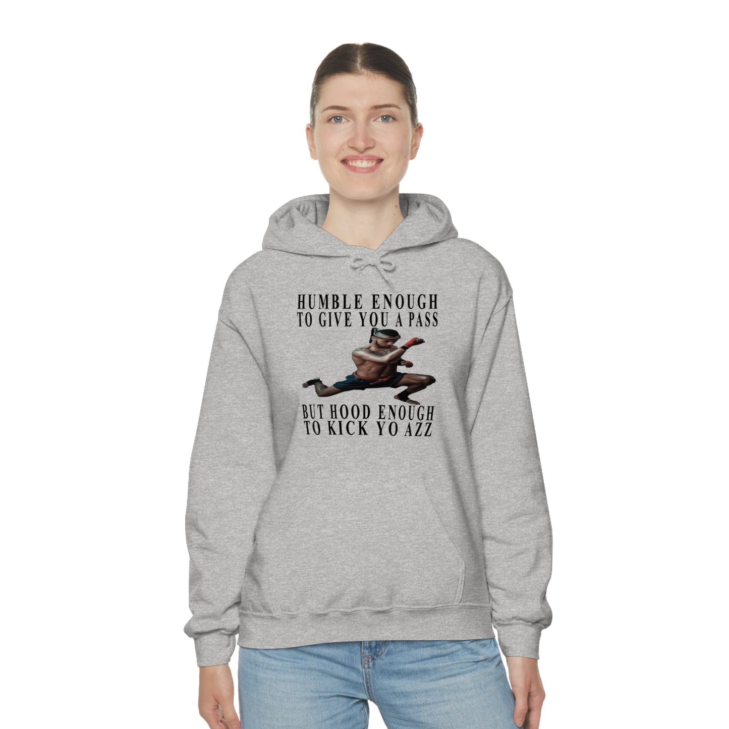 Humble Enough To Give Your A Pass Unisex Heavy Blend™ Hooded Sweatshirt