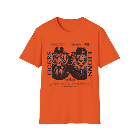 Tigers Lions and Hustlers Unisex Softstyle T-Shirt