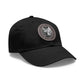 Raised By Wolves Dad Hat with Leather Patch (Round)