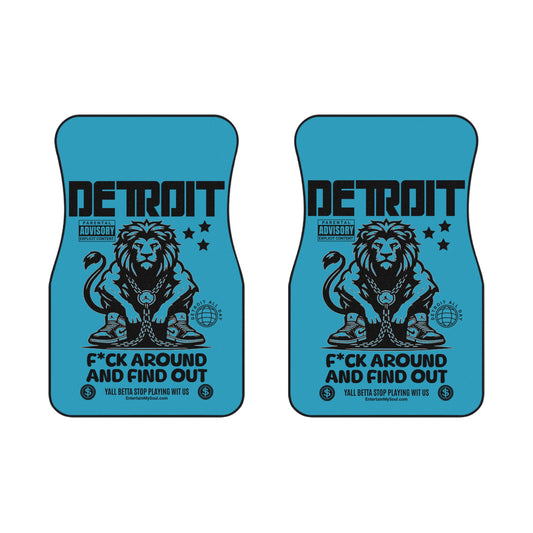 F*ck Around and Find Out Car Mats, Auto Accessories, Custom Floor Mats, Car Decor, Unique Gifts