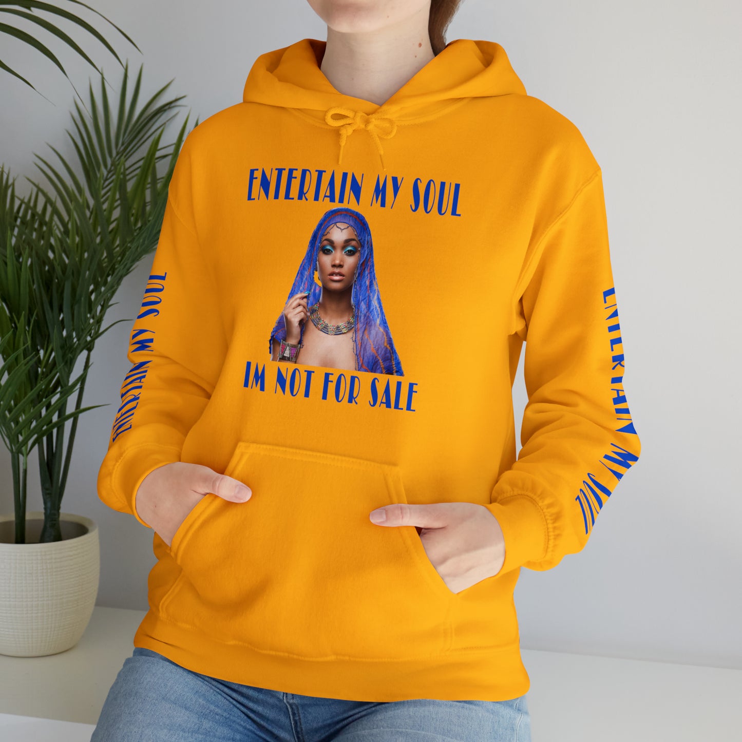 Entertain My Soul Im Not For Sale Unisex Heavy Blend™ Hooded Sweatshirt