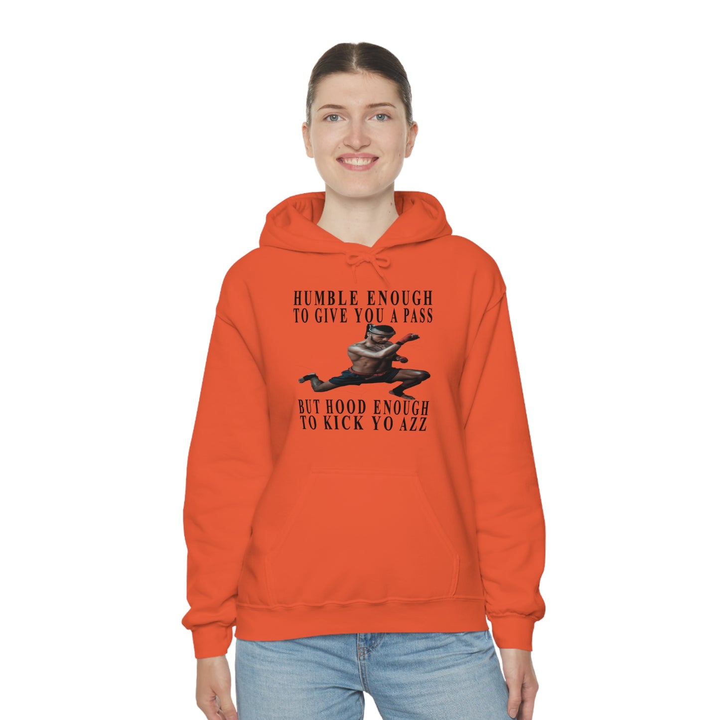 Humble Enough To Give Your A Pass Unisex Heavy Blend™ Hooded Sweatshirt