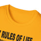7 Rules of Life Unisex Softstyle T-Shirt