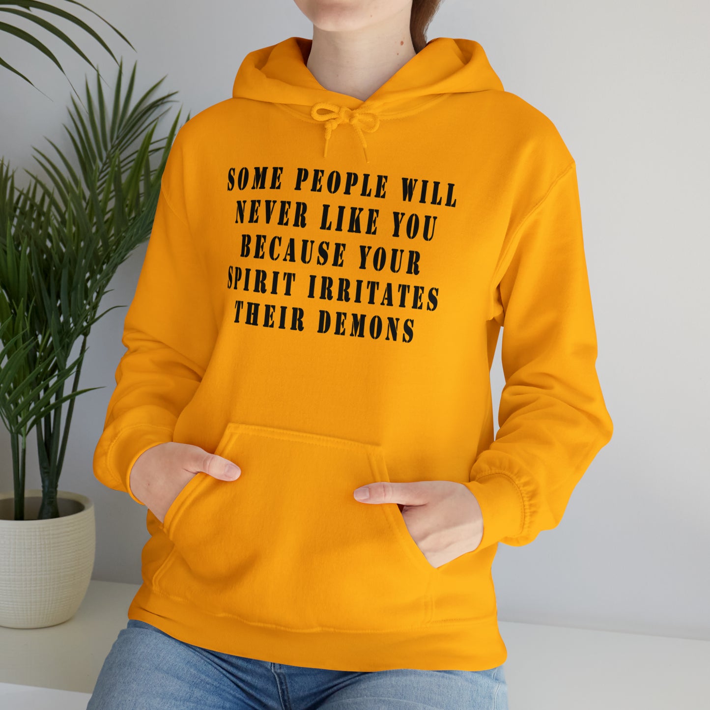 Some people will never like you Unisex Heavy Blend™ Hooded Sweatshirt