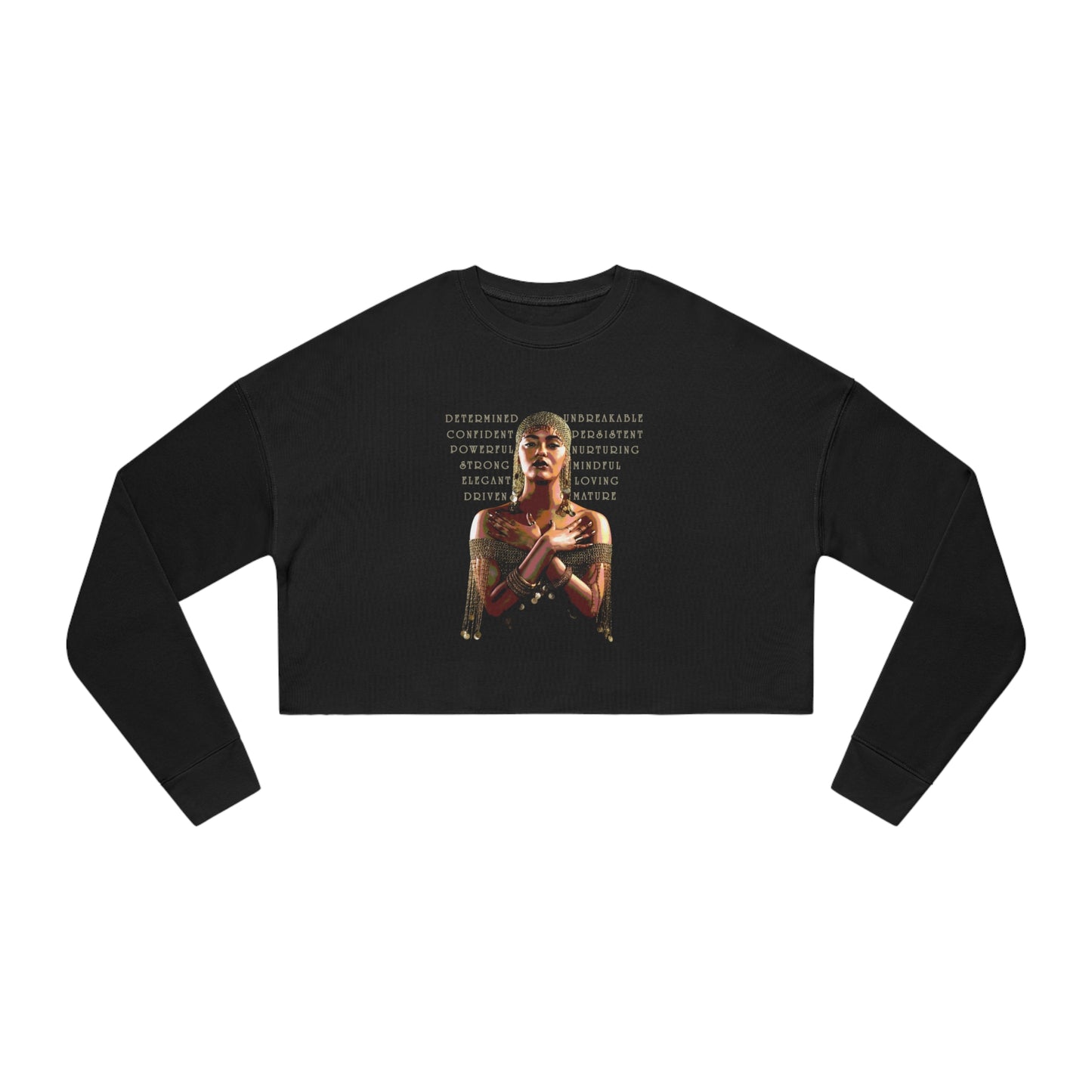 A Kings Dream Women's Cropped Sweatshirt