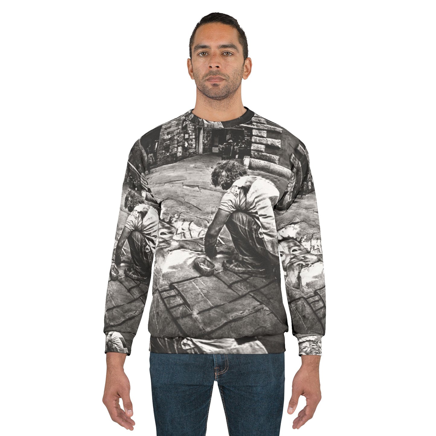 Do it Now Silver Crewneck Sweatshirt