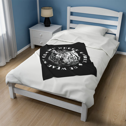 A Soldiers Legacy Velveteen Plush Blanket