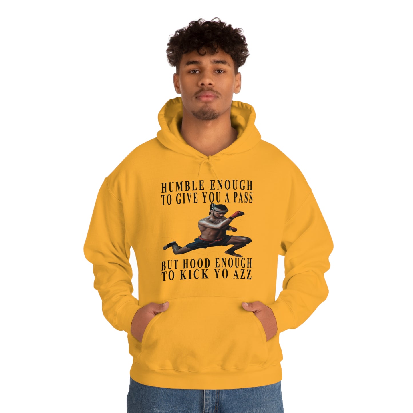 Humble Enough To Give Your A Pass Unisex Heavy Blend™ Hooded Sweatshirt