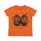 "Tigers Lions and Hustlers" Graphic Cotton Tee for Empowered Women - Casual Streetwear