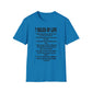 7 Rules of Life Unisex Softstyle T-Shirt