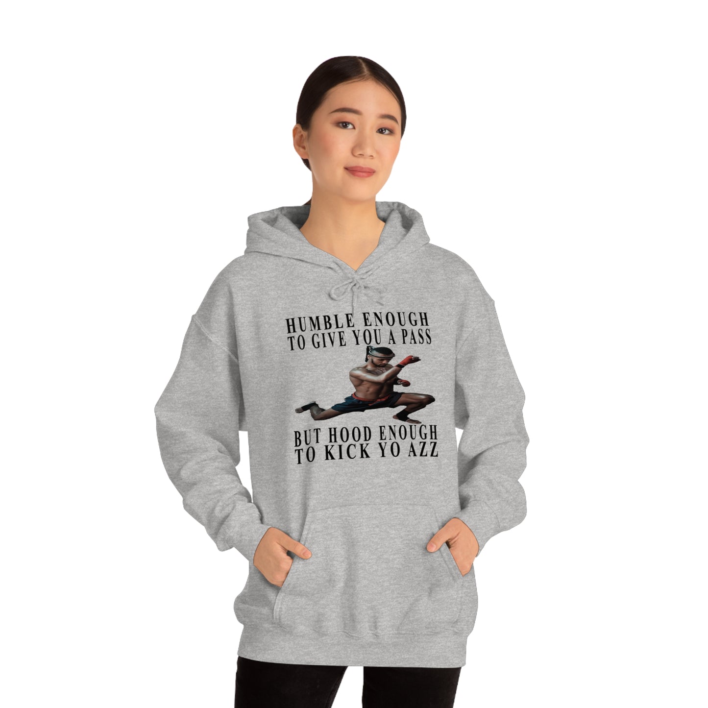 Humble Enough To Give Your A Pass Unisex Heavy Blend™ Hooded Sweatshirt