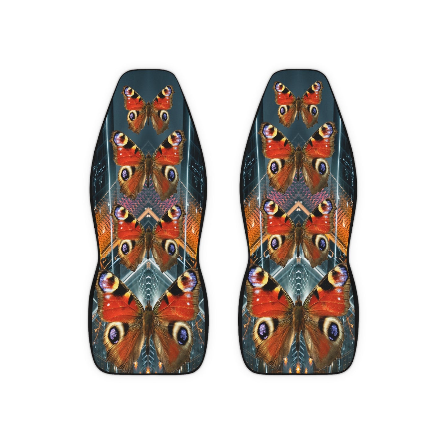 Butterflies Polyester Car Seat Covers