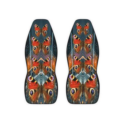 Butterflies Polyester Car Seat Covers