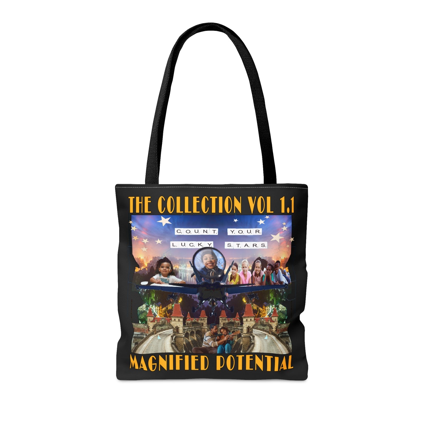 Magnified Potential Tote Bag (AOP)