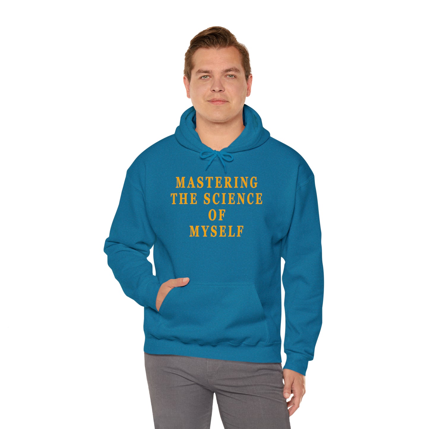 Mastering The Science of Myself Unisex Heavy Blend™ Hooded Sweatshirt