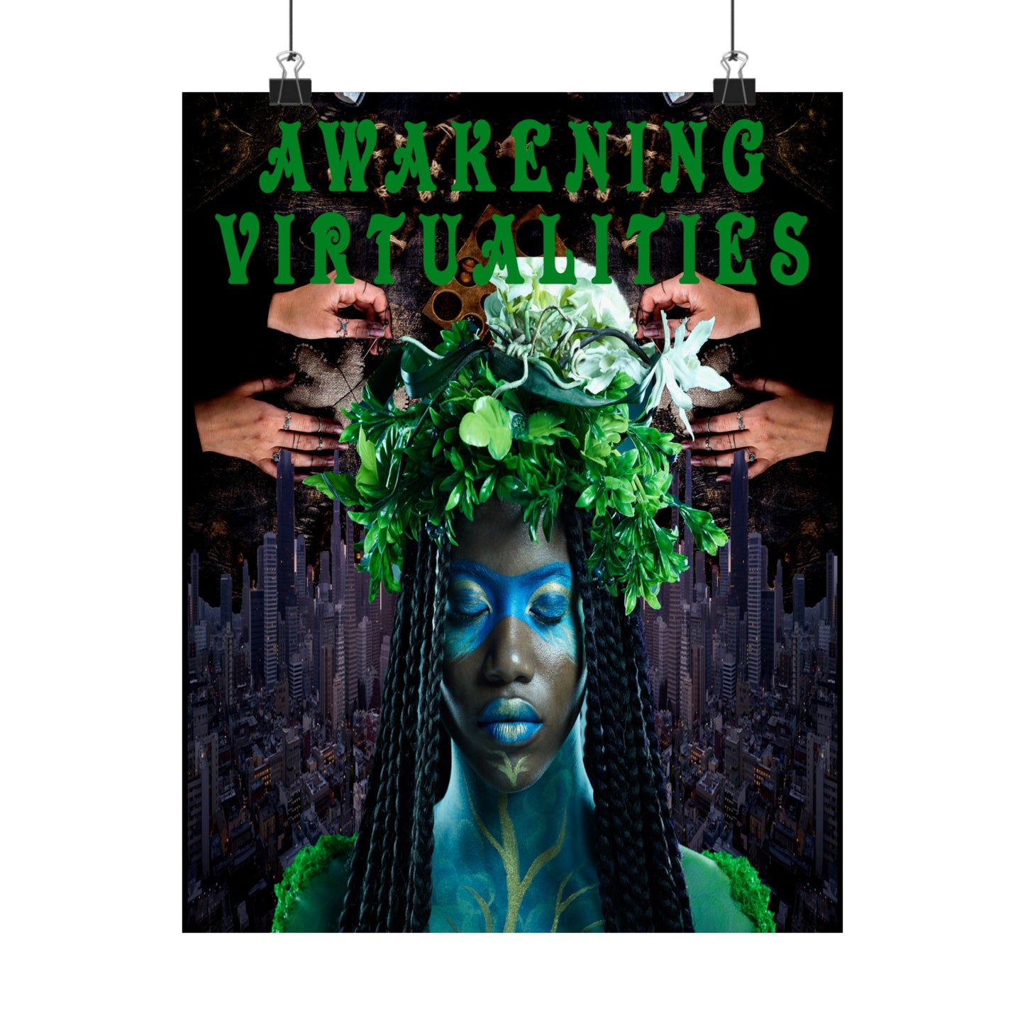 Awakening Virtualities Matte Vertical Posters