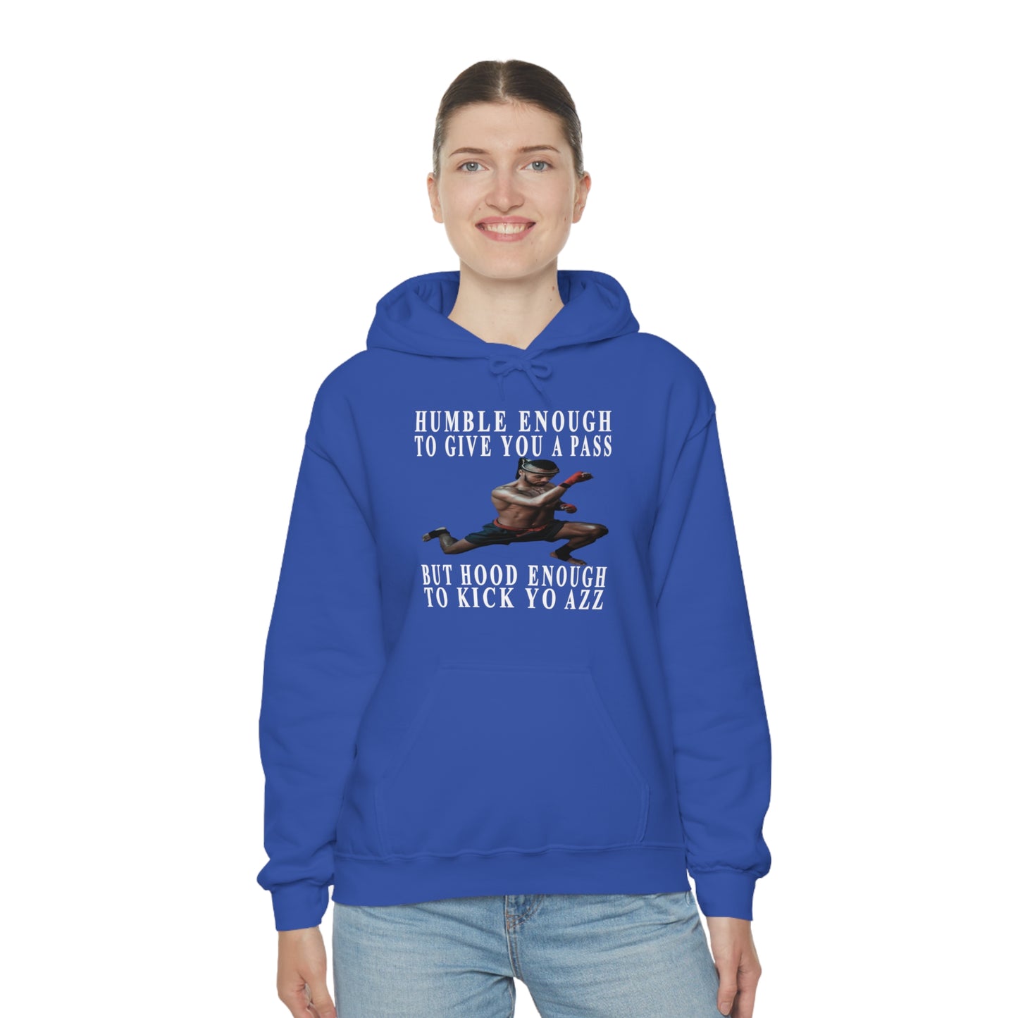 Humble Enough To Give Your A Pass Unisex Heavy Blend™ Hooded Sweatshirt