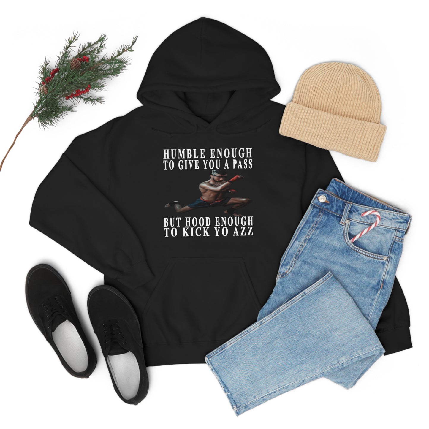 Humble Enough To Give Your A Pass Unisex Heavy Blend™ Hooded Sweatshirt