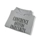 Confidence Offends Insecurity Unisex Heavy Blend™ Hooded Sweatshirt