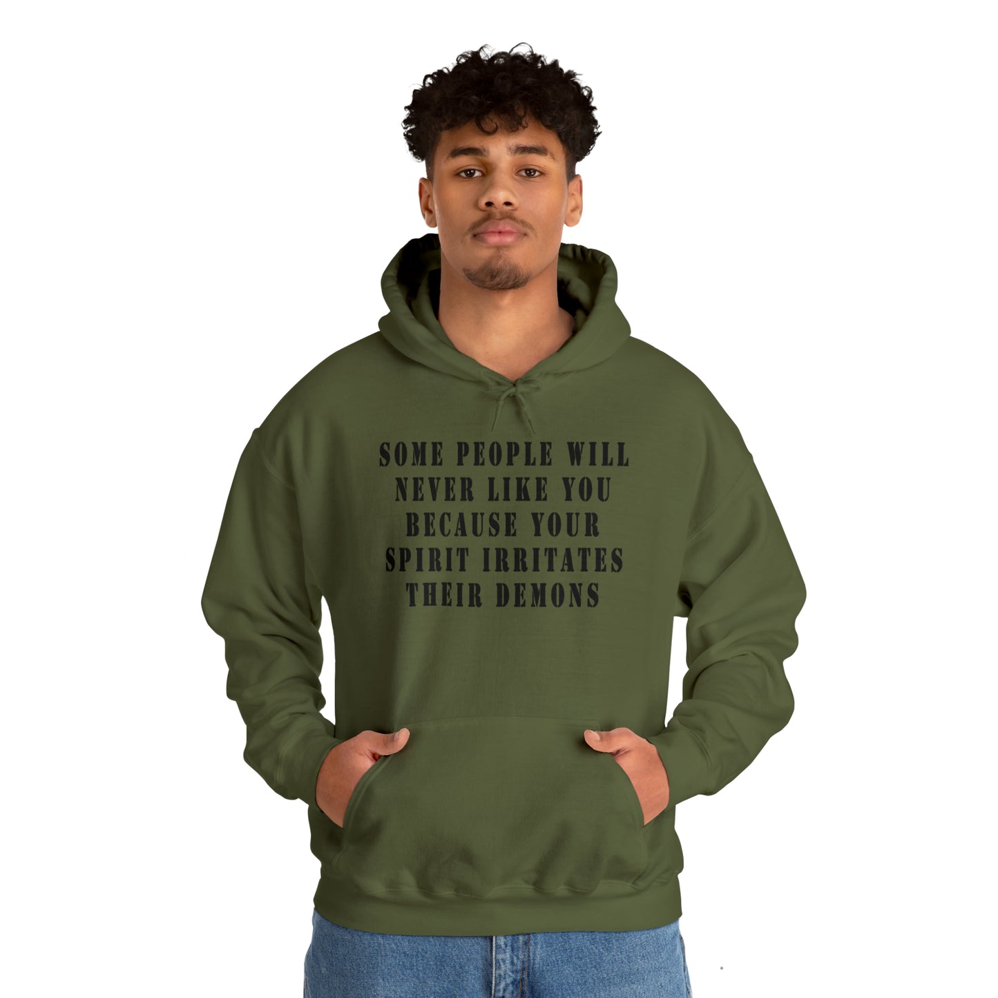 Some people will never like you Unisex Heavy Blend™ Hooded Sweatshirt