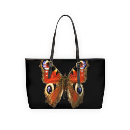 Butterflies PU Leather Shoulder Bag