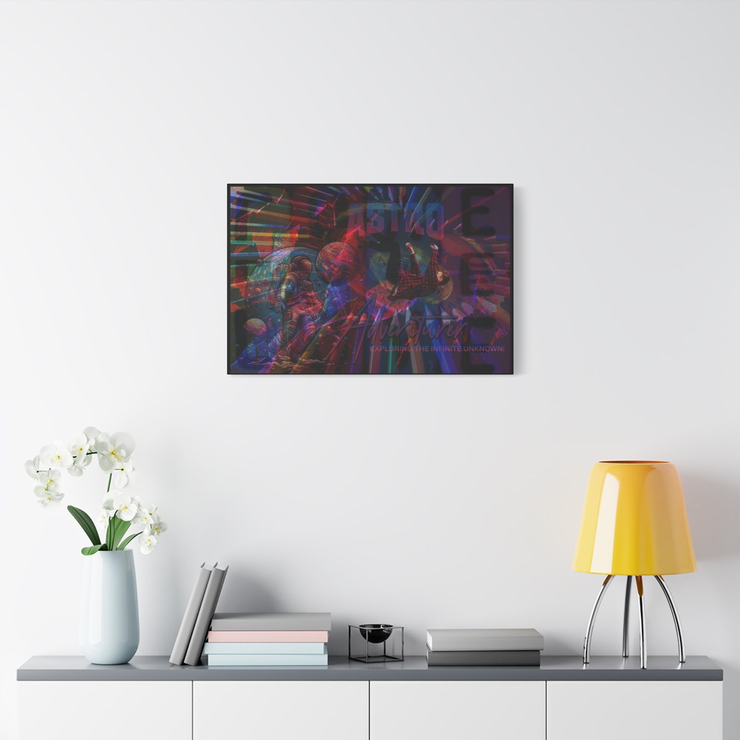 To Fall in Love with Life Matte Canvas Wall Art