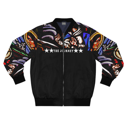 Enlightened by Source Men's Bomber Jacket (AOP)