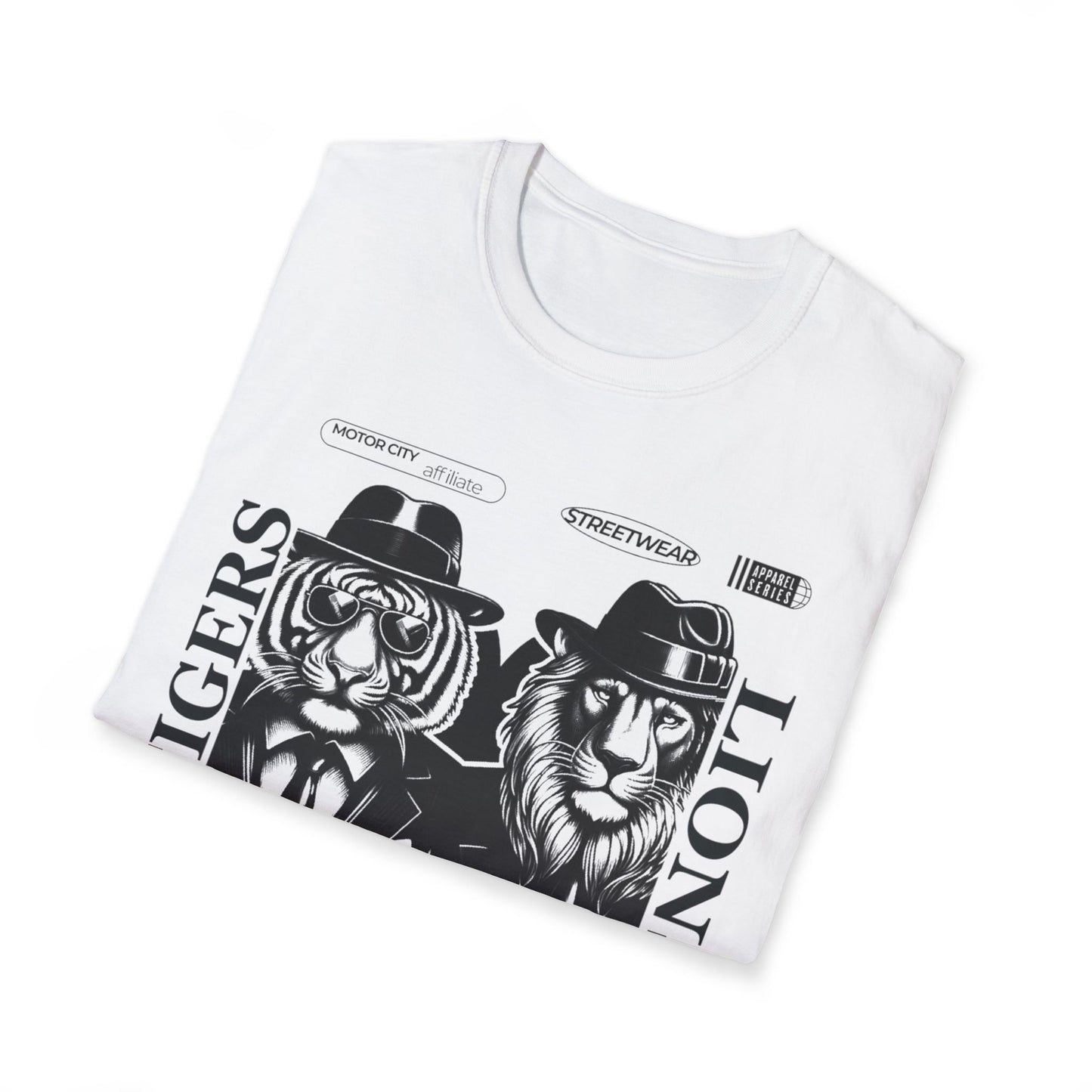 Tigers Lions and Hustlers Unisex Softstyle T-Shirt