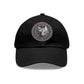 Raised By Wolves Dad Hat with Leather Patch (Round)