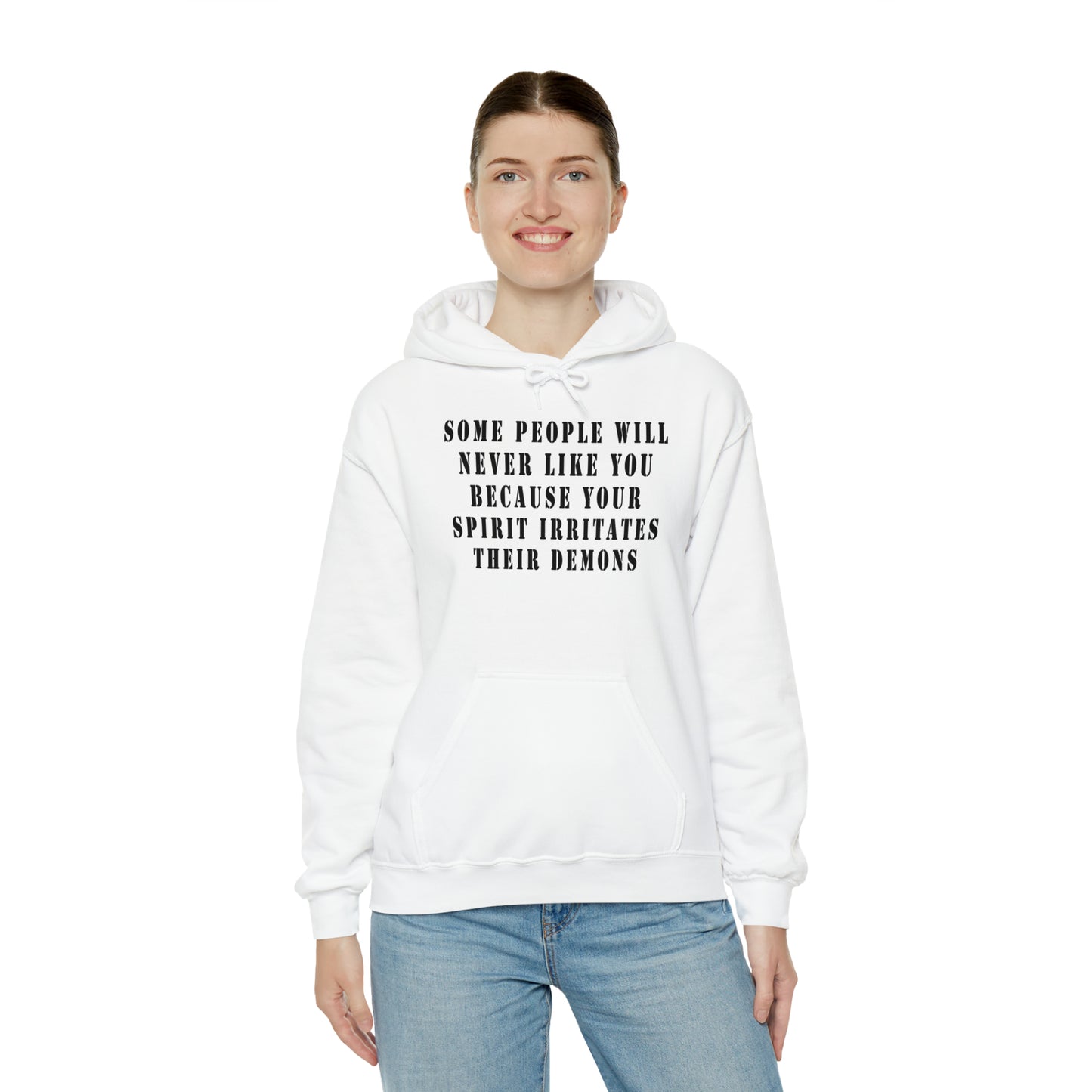 Some people will never like you Unisex Heavy Blend™ Hooded Sweatshirt