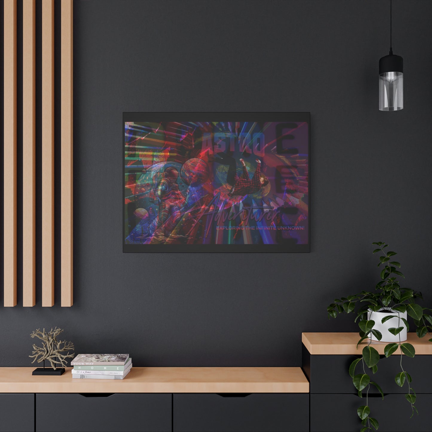 To Fall in Love with Life Matte Canvas Wall Art