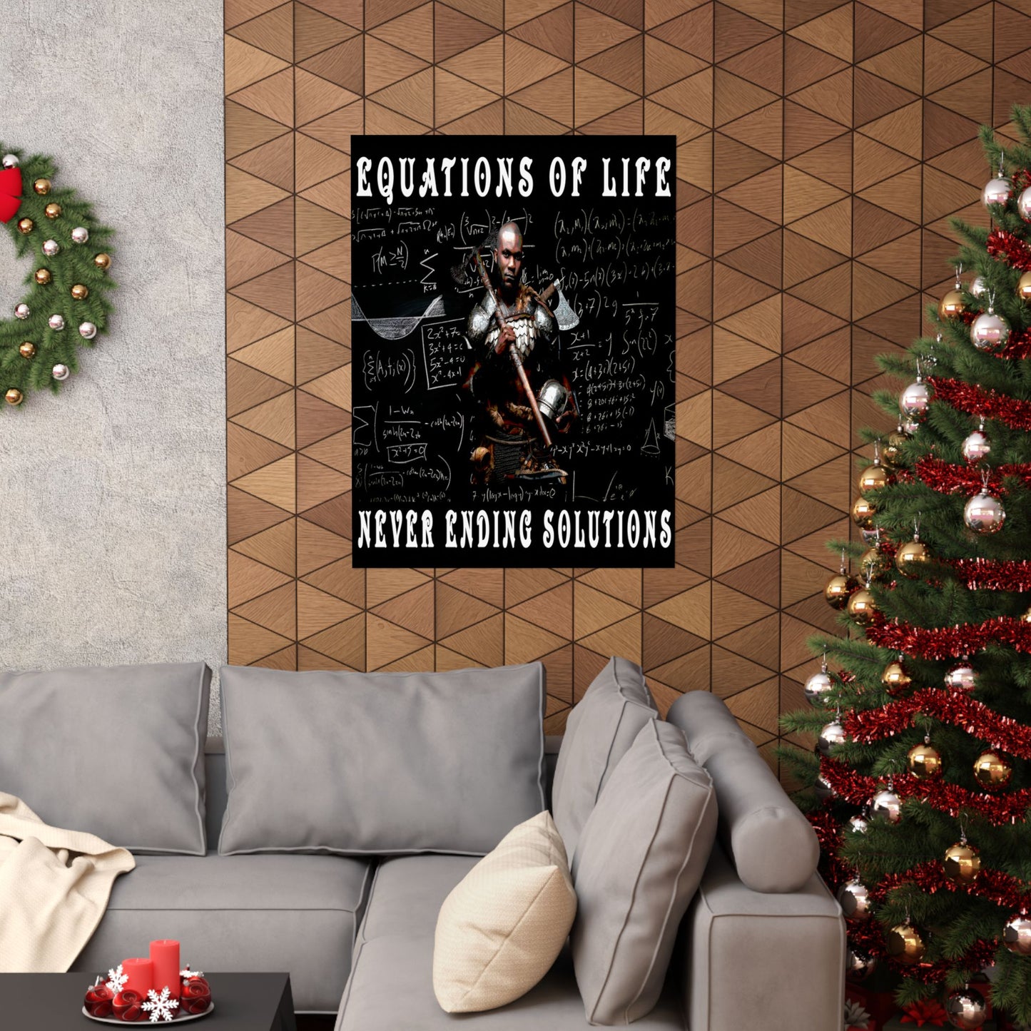 Equations of Life Matte Vertical Posters