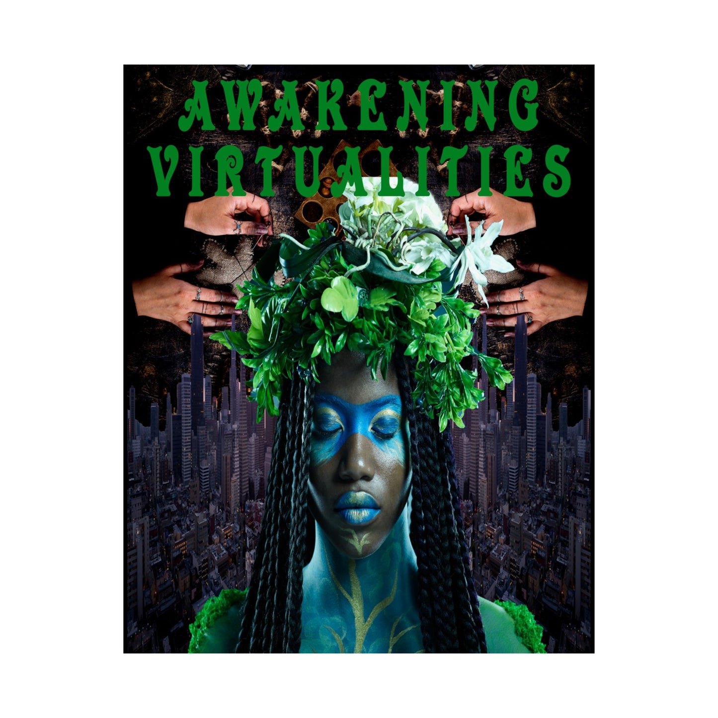 Awakening Virtualities Matte Vertical Posters