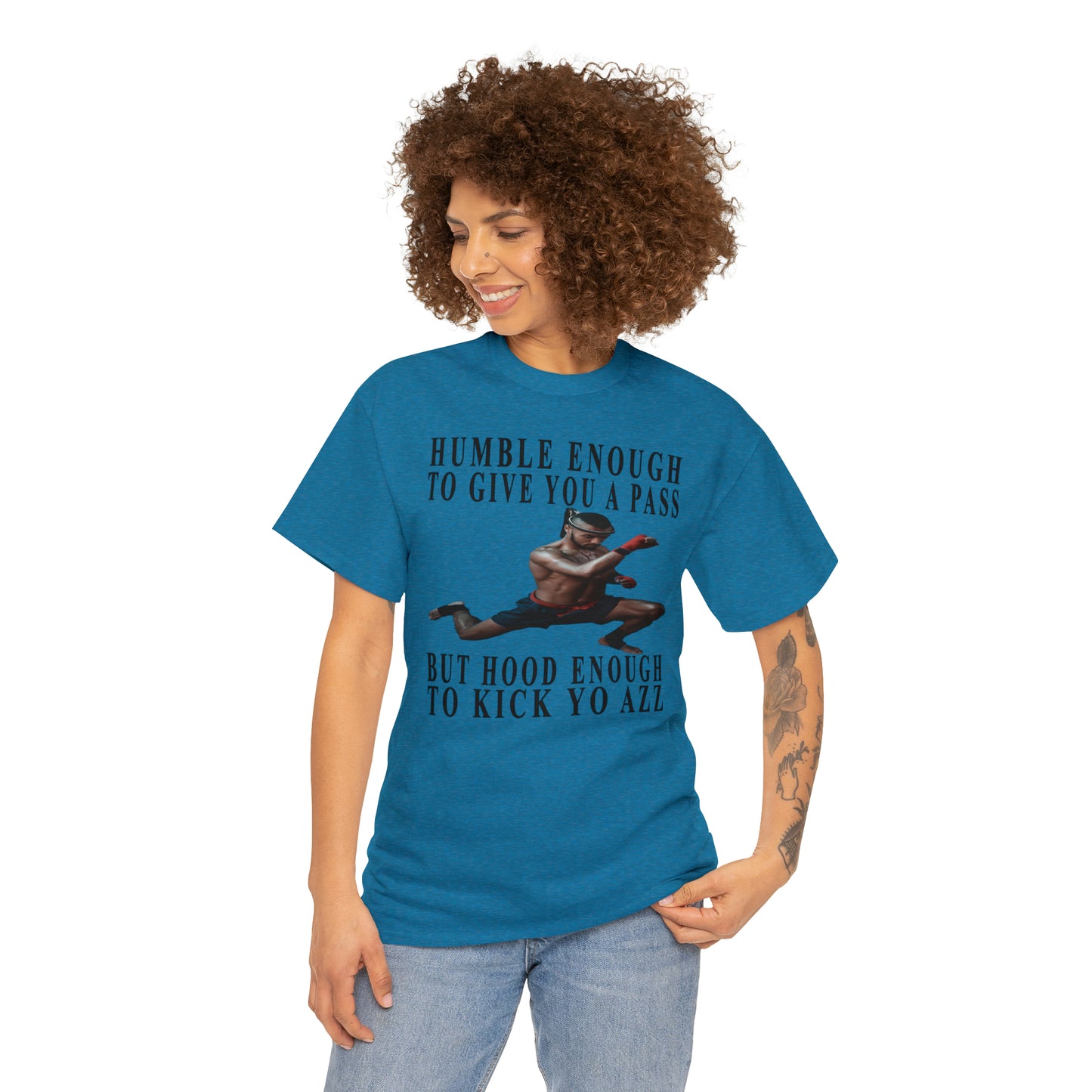 Humble Enough To Give Your A Pass Unisex Heavy Cotton Tee