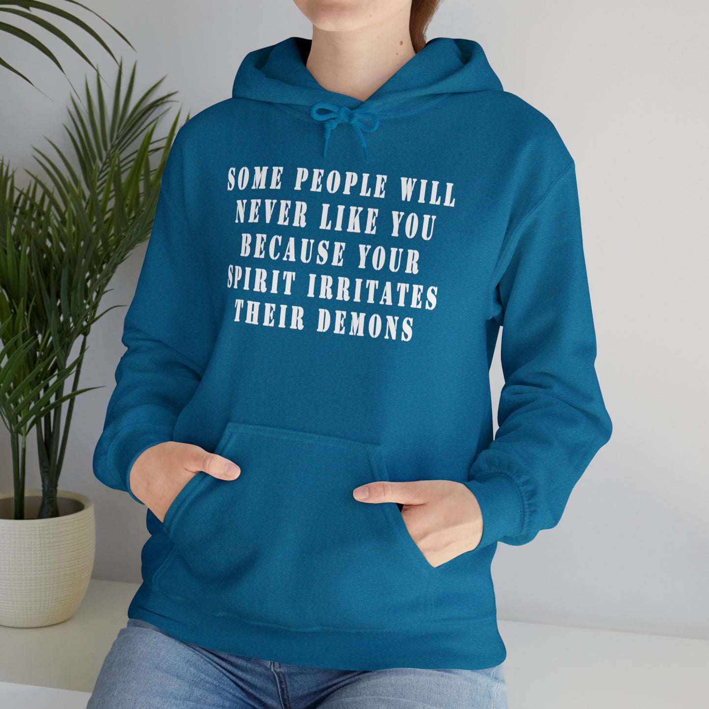 Some people will never like you Unisex Heavy Blend™ Hooded Sweatshirt