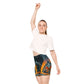 Butterflies Women's Biker Shorts (AOP)